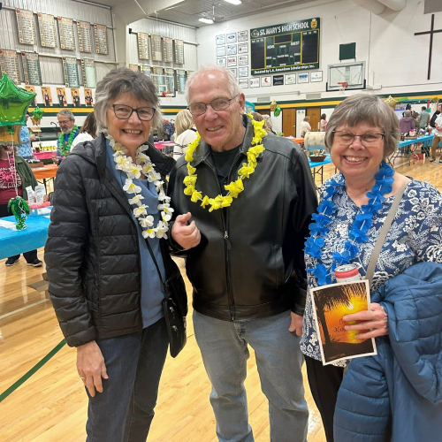 Attendees at Caribbean Knight Party