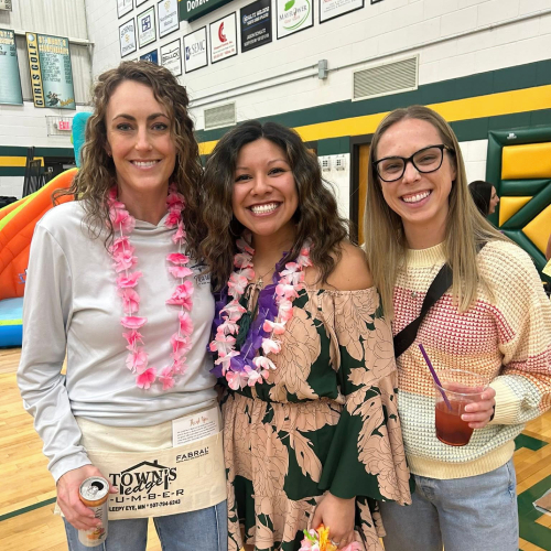 Attendees at Caribbean Knight