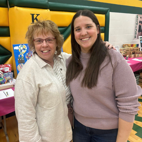 Teacher & Parent at Caribbean Knight Party